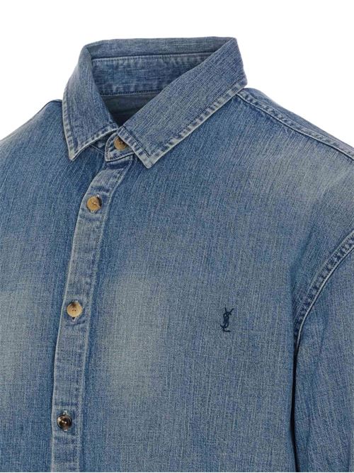 Camicia in denim SAINT LAURENT | 823437Y144MJ4248